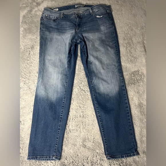 torrid Denim - Torrid Jeans Womens 20R Blue Boyfriend Straight Stretchy